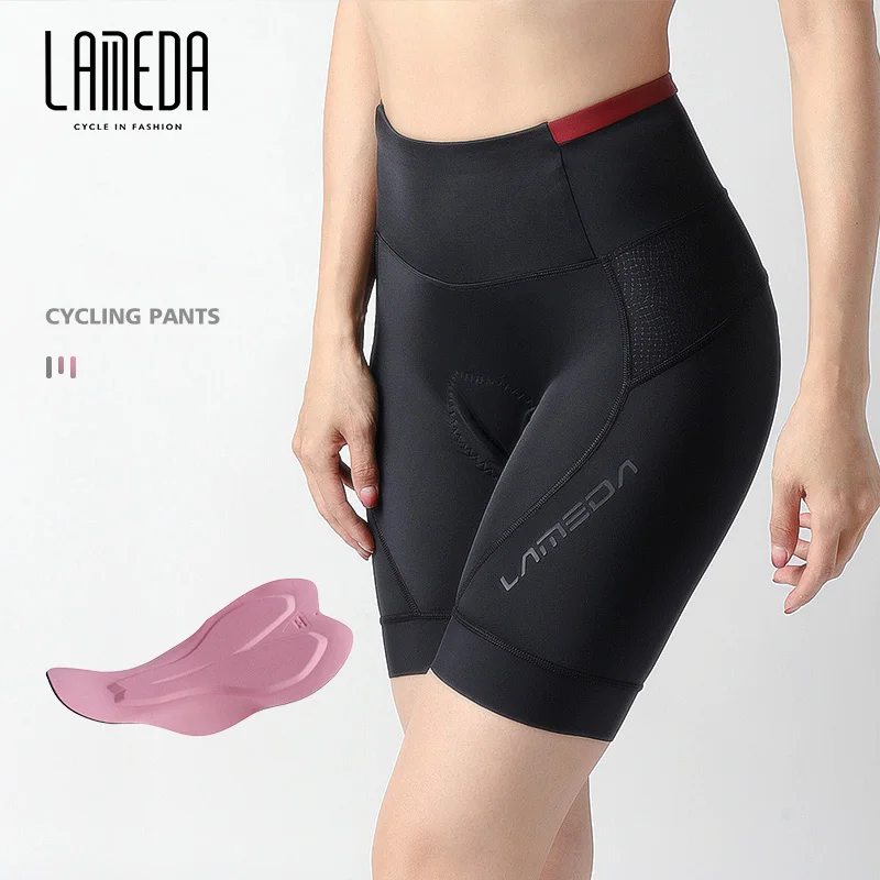 

LAMEDA Professional Cycling Shorts For Women With 5D Sponge Pad Summer Mountain Bike Pants Dynamic MTB Road Bicycle Accessories