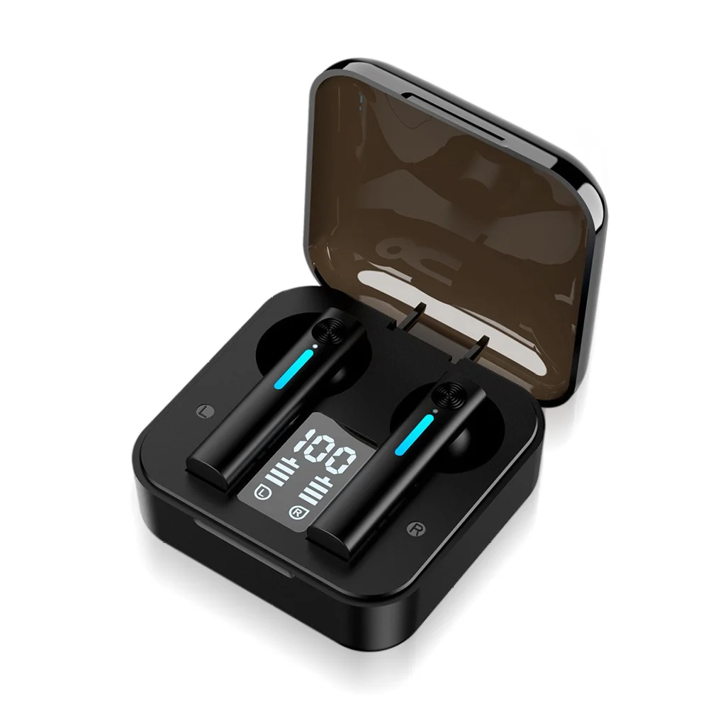 

T13 Bluetooth-Compatible 5.0 Headphones TWS Wireless sport Earphones Noise Cancelling In-Ear Earbuds Waterproof HiFi Headsets