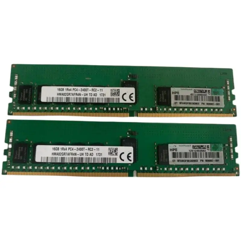 Оригинальный 100% Аутентичный 805349-B21 819411-001 809082-091 16G 1RX4 PC4-2400T