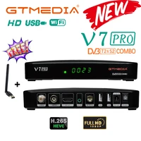 1080p hd dvb s2 gtmedia v7 pro v7 plus upgraded satellite tv receiver dvb tt2 with usb wifi gtmedia v7 s2x v8x ccam europe