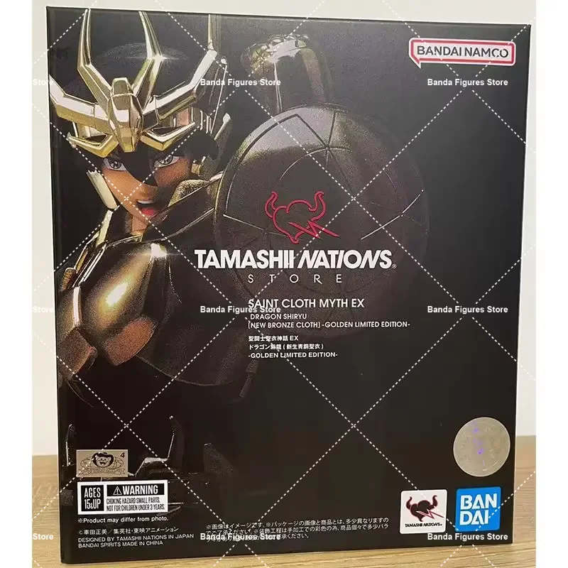 100% Оригинальная коробка Bandai Saint Cloth Myth EX Gold Dragon Shiryu Myth Cloth TNT Limited TAMASHI NATIONS В наличии Аниме-модели игрушек (art.: 3920dafcdced9) - 3920dafcdced9