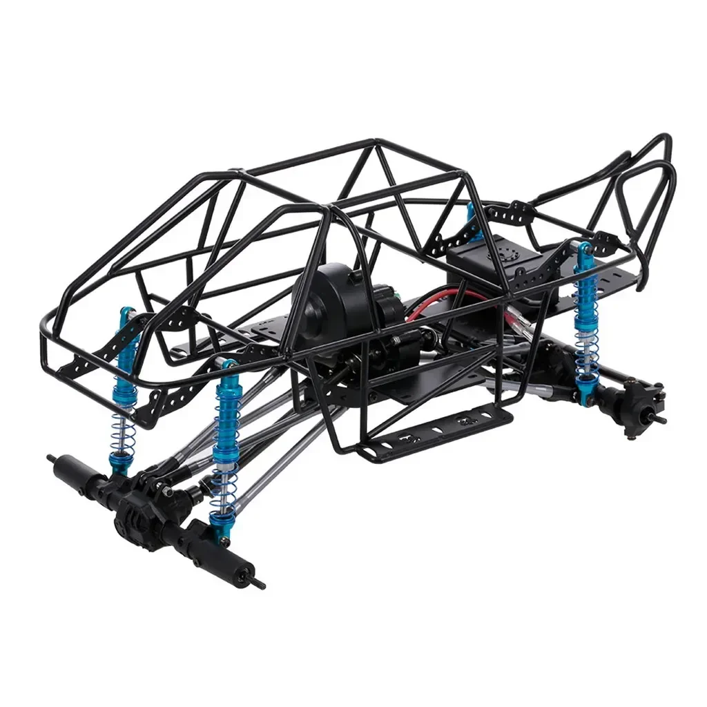 313mm RC Car Frame Wheelbase Chassis With Tries for 1/10 AXIAL SCX10 II 90046 90047 Crawler Climbing DIY