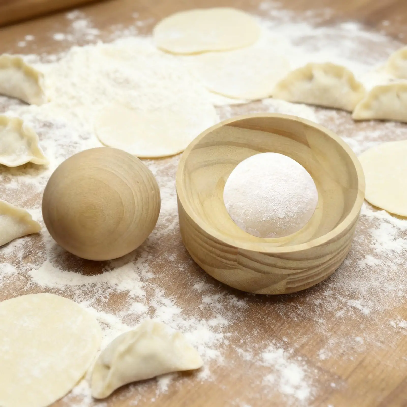 

Деревянный пресс для пельменей Dumpling Wrap Press Mould