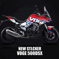 new product decals body decoration protection sticker motorcycle reflective decal for voge 500dsx