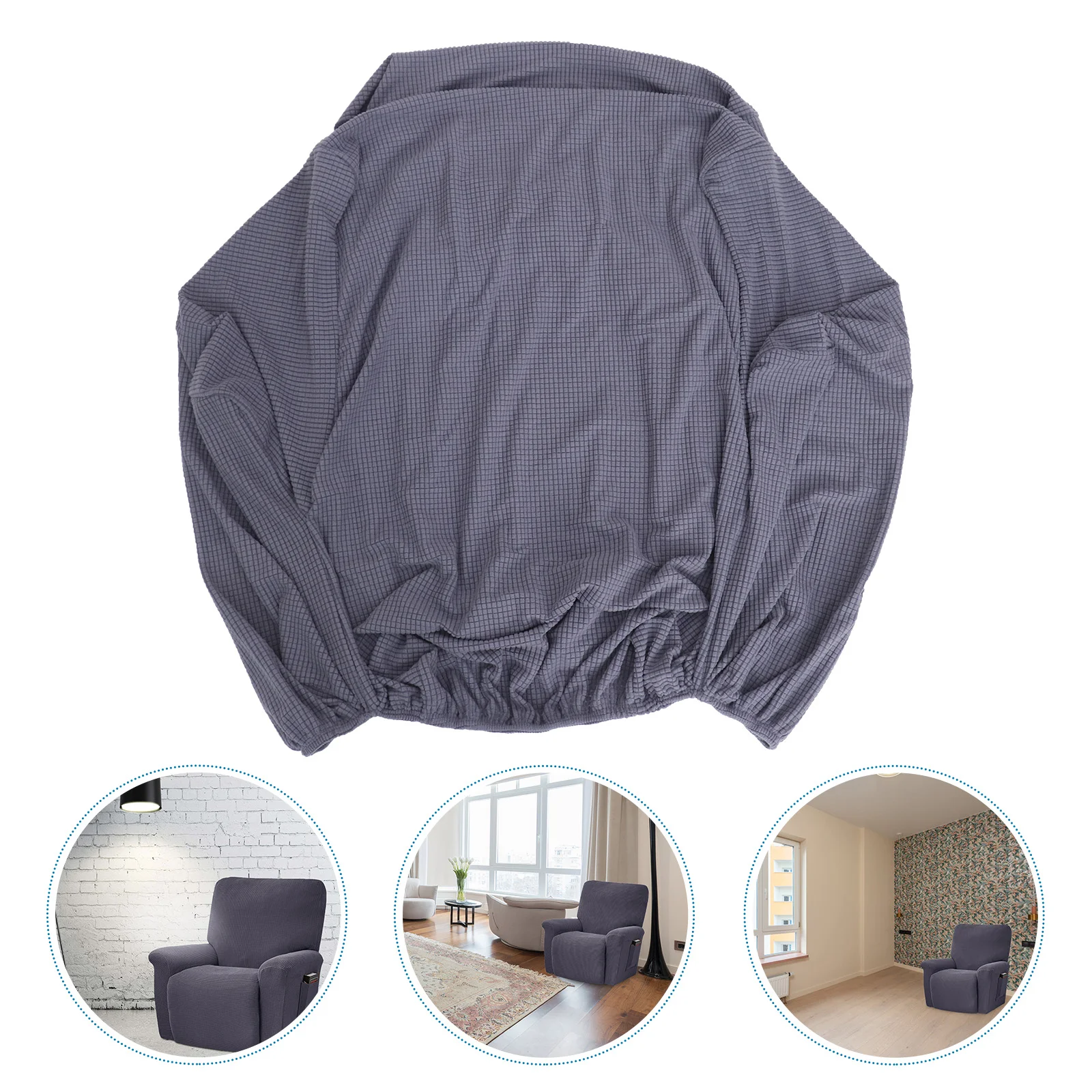 

Cover Chair Sofa Recliner Couch Covers Stretch Slipcover Protector Slipcovers Elastic Armchair Furniture Single Dogs Stretchable