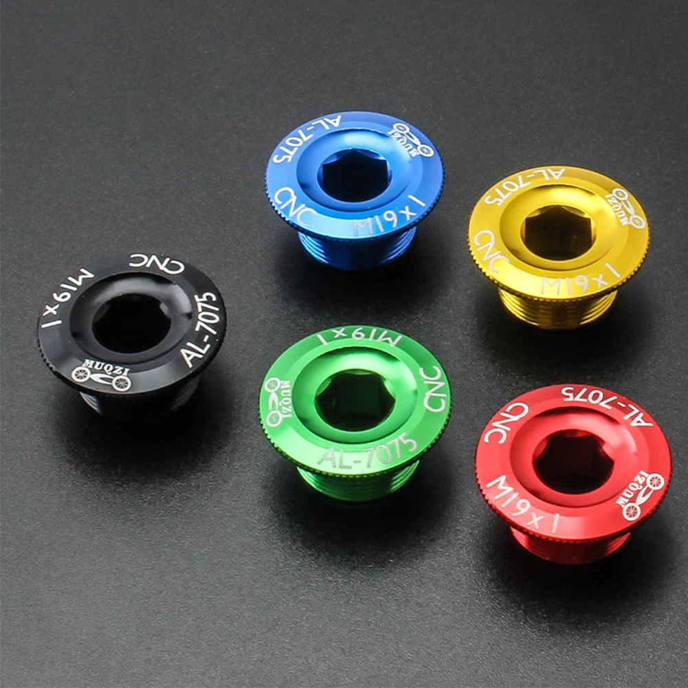 

Crank Bolt Cap MTB Bike M15/M19/M20 Crank Cover Screws CNC Aluminum Alloy Bike Stem part Headset Top Crankset Screw For Shimano