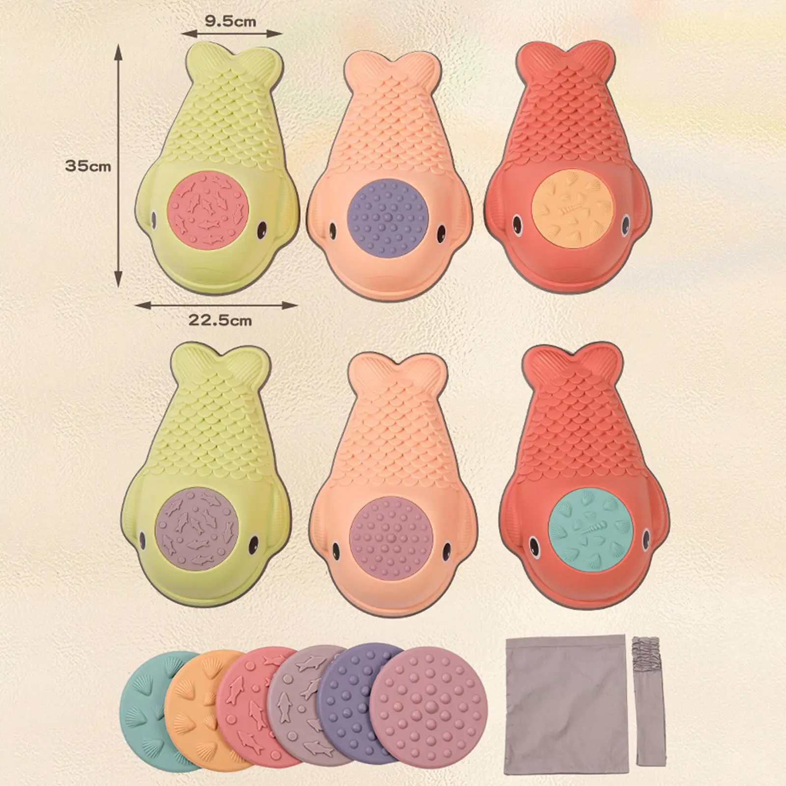 Детские шаговые камни 6 шт. балансирующие речные для детского сада детей и семьи
