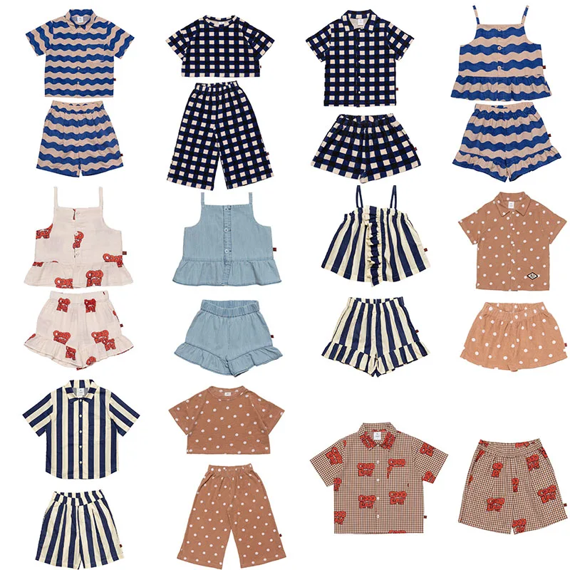 

Kids Boy Girls Suits Brand Clothes For Summer 2022 Wyn New Children T shirt Shorts Bloomers Toddler Baby Sets Clothes