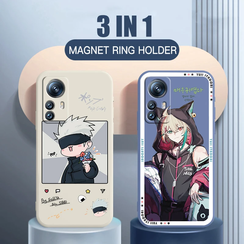 

Anime Jujutsu Kaisen Japan Liquid Rope Funda Phone Case For Xiaomi Mi 12T 12S 12 12X 11i 11T 11 10 10S 10T Pro Lite Ultra 5G