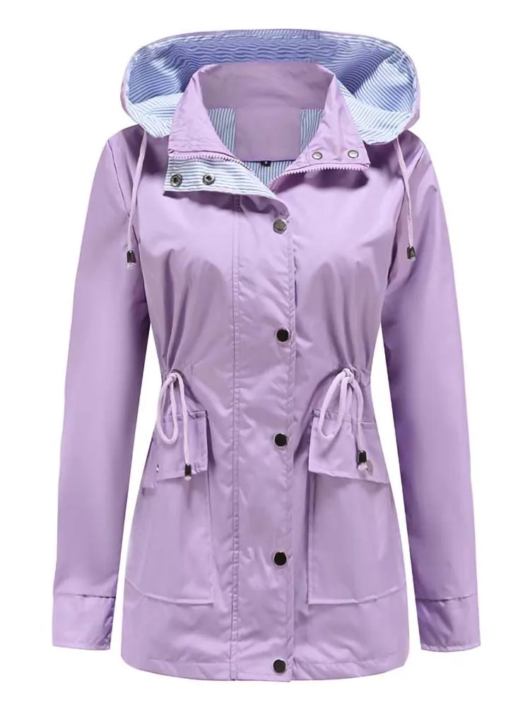 Осеннее пальто для женщин 2022 Новое повседневное с длинным рукавом Куртка женская