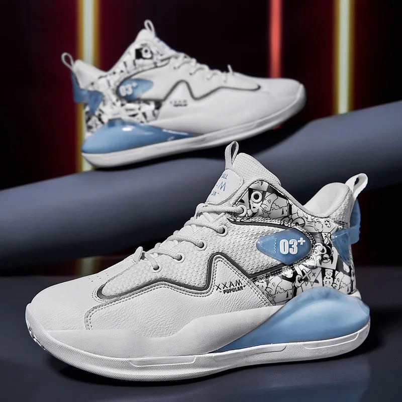 Basketball Shoes Men Breathable Street Culture Fashion Sports and Leisure Non-slip Zapatillas Hombre 2022 New Sneakers Men