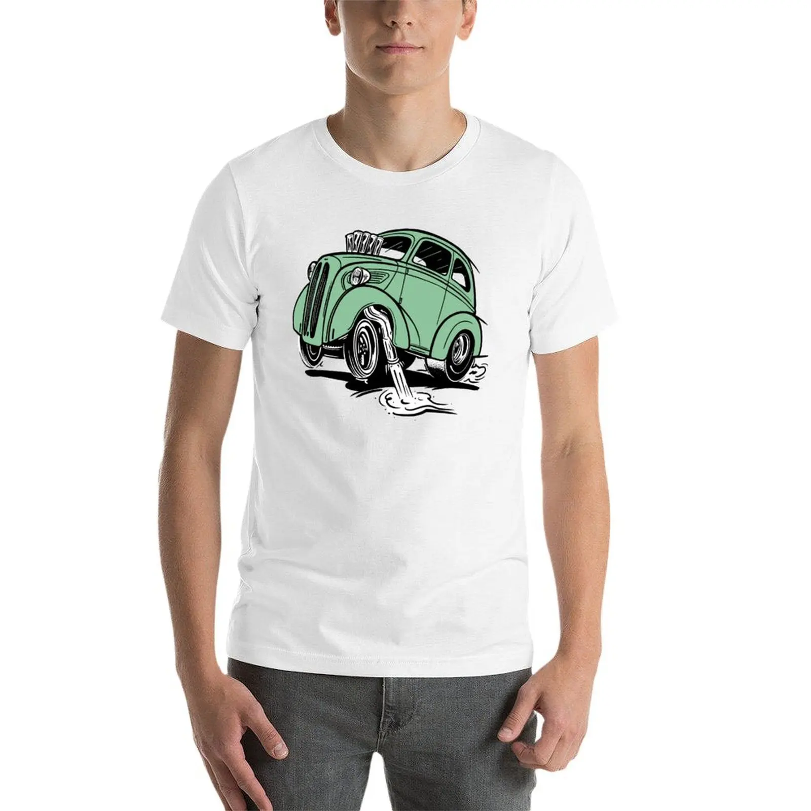 Футболка Anglia Gasser с рисунком винтажная одежда заготовки дизайнерские рубашки