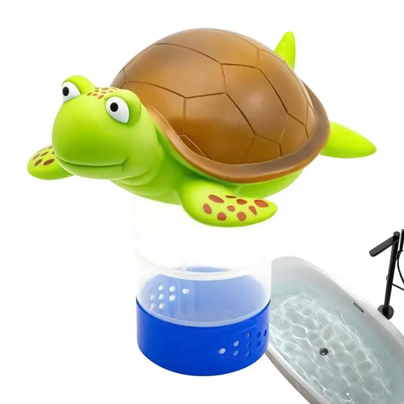 

Turtle Chlorine Floater Fits 1 And 3 Inch Tablets Floaters For Pool Pool Chlorine Dispenser Adjustable Pool Float For Chlorine