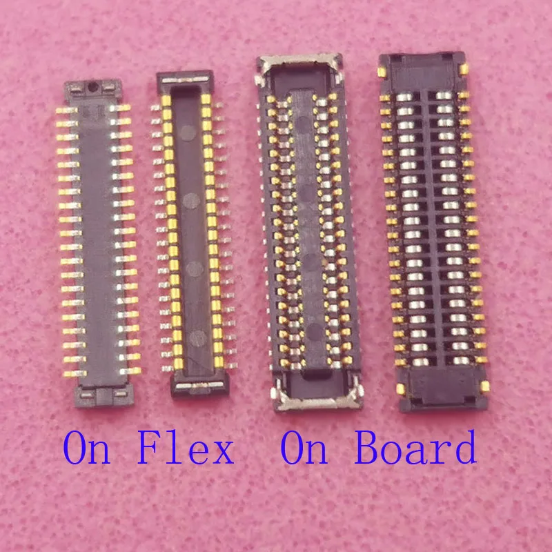 

10Pcs LCD Display Screen Flex FPC Connector Plug On Board For Motorola Moto G9 Power Play XT2083 G9Power XT2091 G9Play 40 Pin