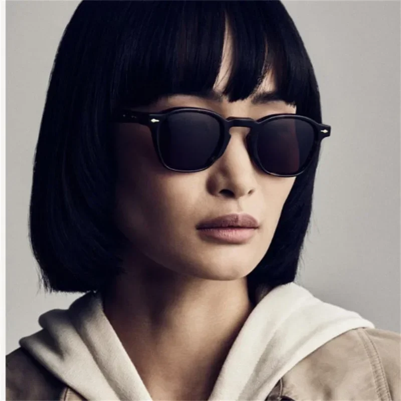 Бренд JMM ацетатный прямоугольник ZEPHIRIN 44 дизайнерские антибликовые женские