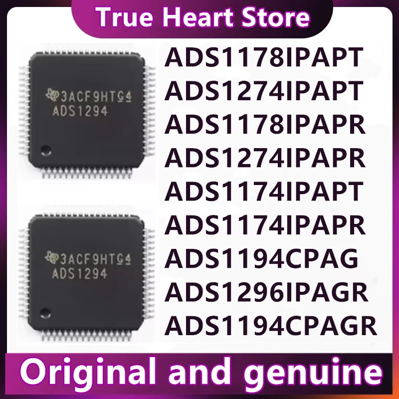 ADS1174IPAPT ADS1174IPAPR ADS1178IPAPT ADS1178IPAPR ADS1194CPAG ADS1194CPAGR ADS1196CPAGR ADS1274IPAPT ADS1274IPAPR ADS1296IPAGR (art.: 3920da9c367bf) - 3920da9c367bf