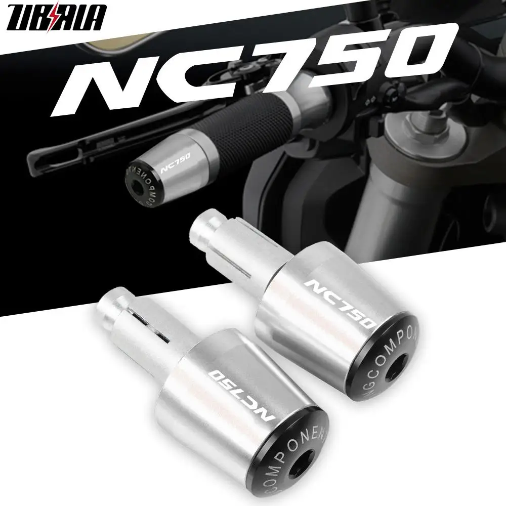 

For HONDA NC750 NC 750 2014 2015 2016 2017 2018 2019 Motorcycle Accessories CNC Aluminum 7/8'' 22mm Handlebar Handles Grips Ends