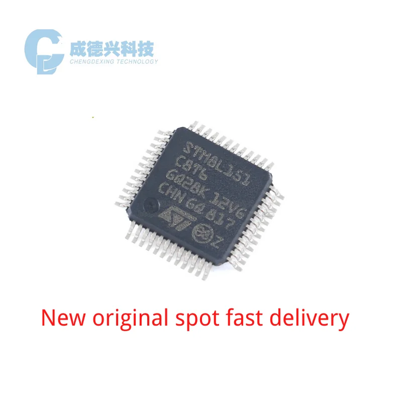 

5PCS/LOT Original Authentic STM8L151C8T6 LQFP-48 16MHz/64KB Flash / 8-bit Microcontroller -MCU