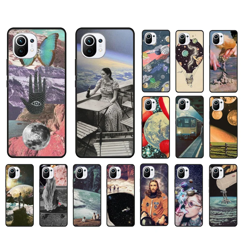 

Art Aesthetic Trippy Phone Case for Xiaomi 12 Mi 10T 11T 11 Pro 10 10T 11 lite 10pro 11Ultra Poco X3 Pro Poco F3 M3