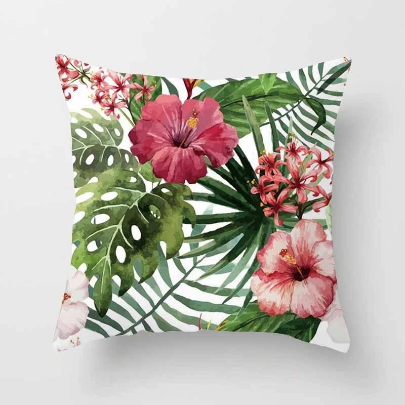 

Декоративная наволочка Monstera из полиэстера 45x45 см