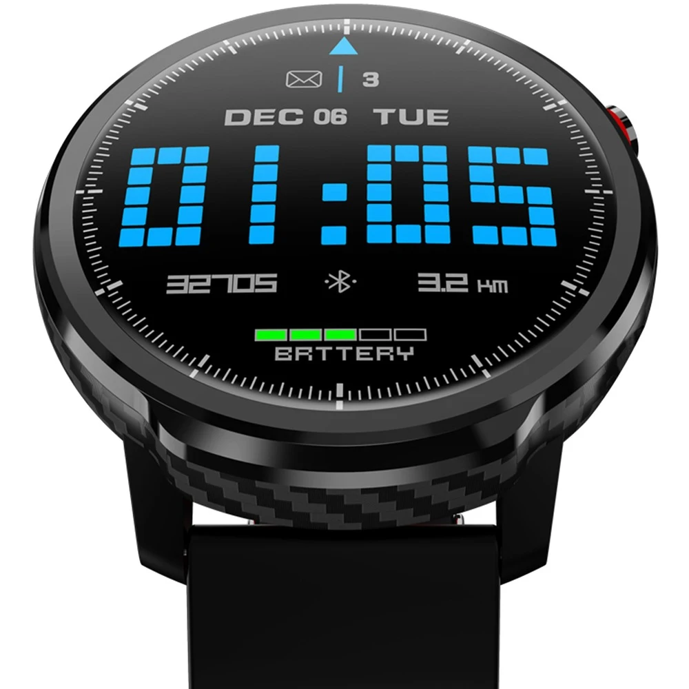 Смарт-часы Jet Sport SW-8 1.3" IPS Bluetooth 4.0 чёрный |