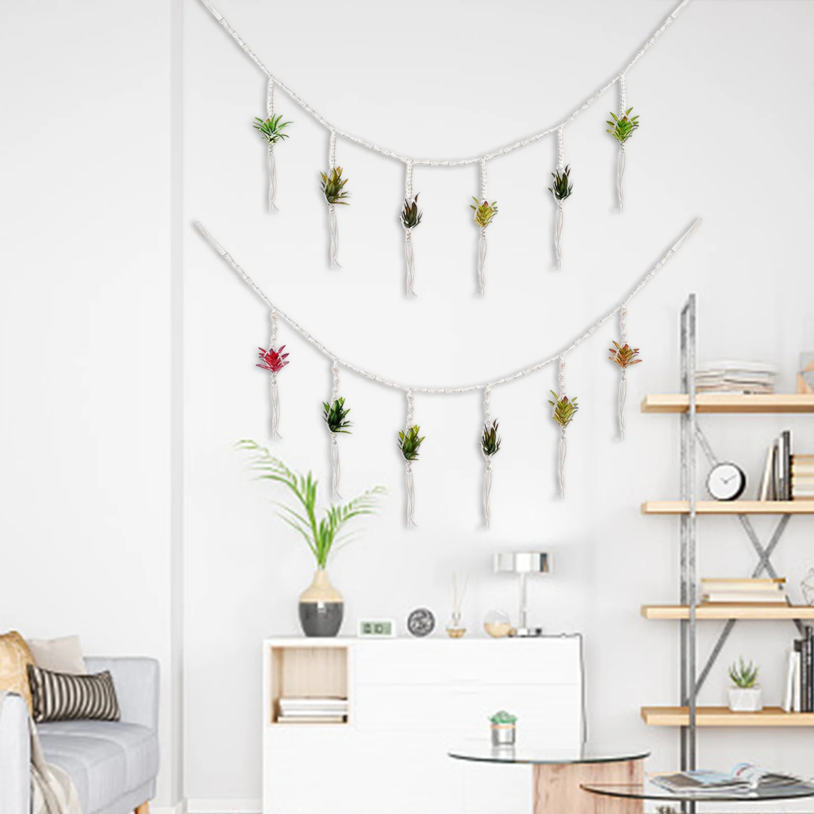 

2 шт., настенные растительные корзины 55 дюймов