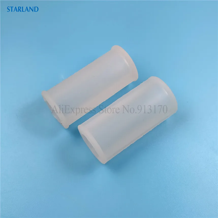 

2 Pieces Silicone Seal Tubes Elastic Sealing Valve Sleeves Spare Parts For BJ Soft Ice Cream Machines Accessories