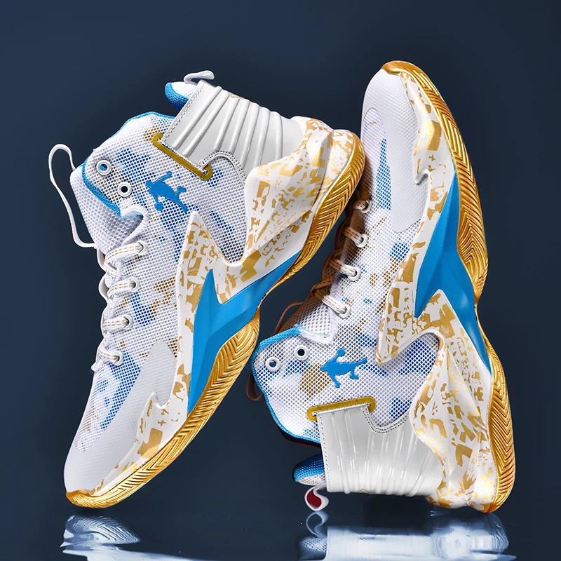 Brand Men Basketball Shoes Breathable Running Sneakers Male Sport Shoes High Top Boots Man Trainer Shoe Basket Athletic Sneakers