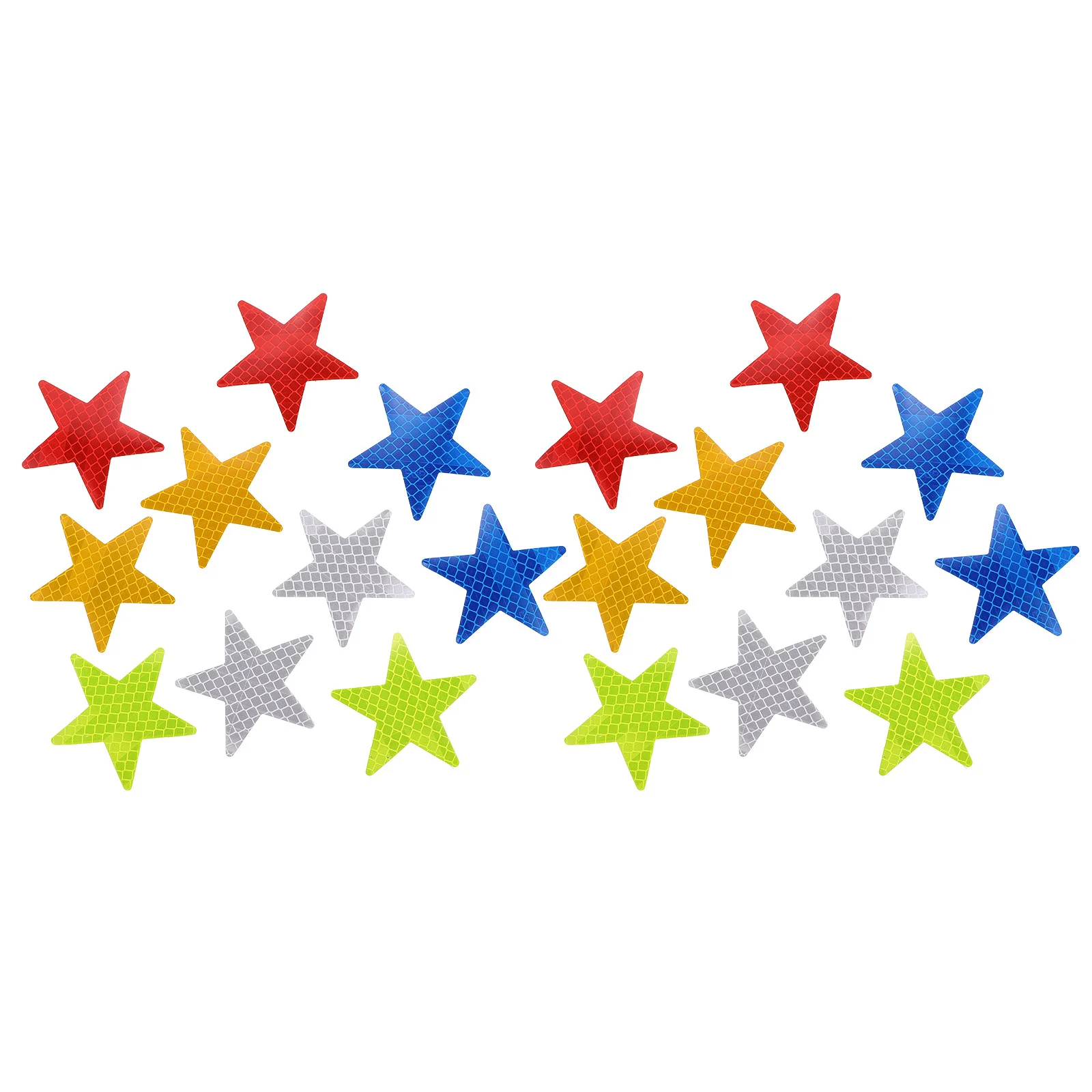 

20Pcs Reflective Car Decals Star Car Decal Car Sparkle Decals Star Window Clings Automobile Stripe Sticker