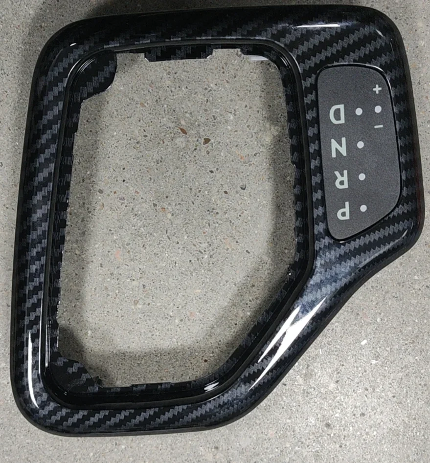 ABS углеродное волокно лицевая панель переключения передач автоматической