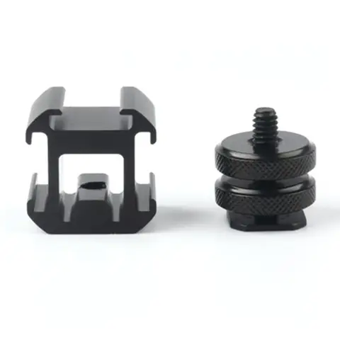 Metal Hot Shoe Holder Durable Metal Camera Hot Shoe Extension Bracket for Wide Compatibility Mount Adapter
