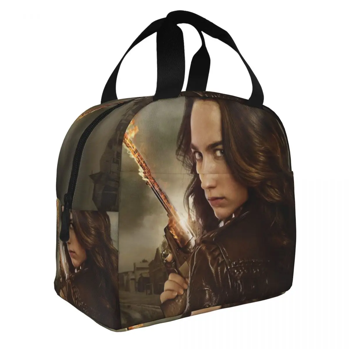 Wynonna Earp Lunch Bento Bags Portable Aluminum Foil thickened Thermal Cloth Lunch Bag for Women Men Boy