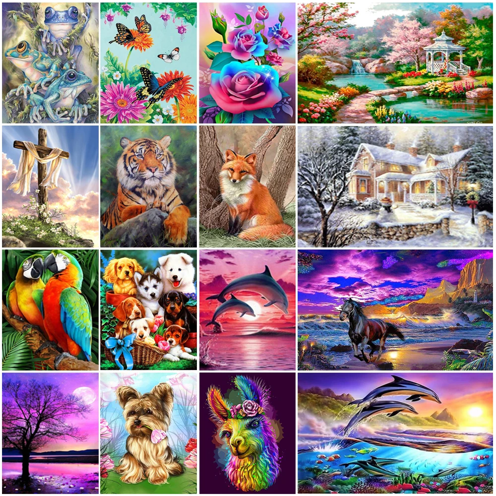 Алмазная 5D картина сделай сам наборы для вышивки крестиком с изображением