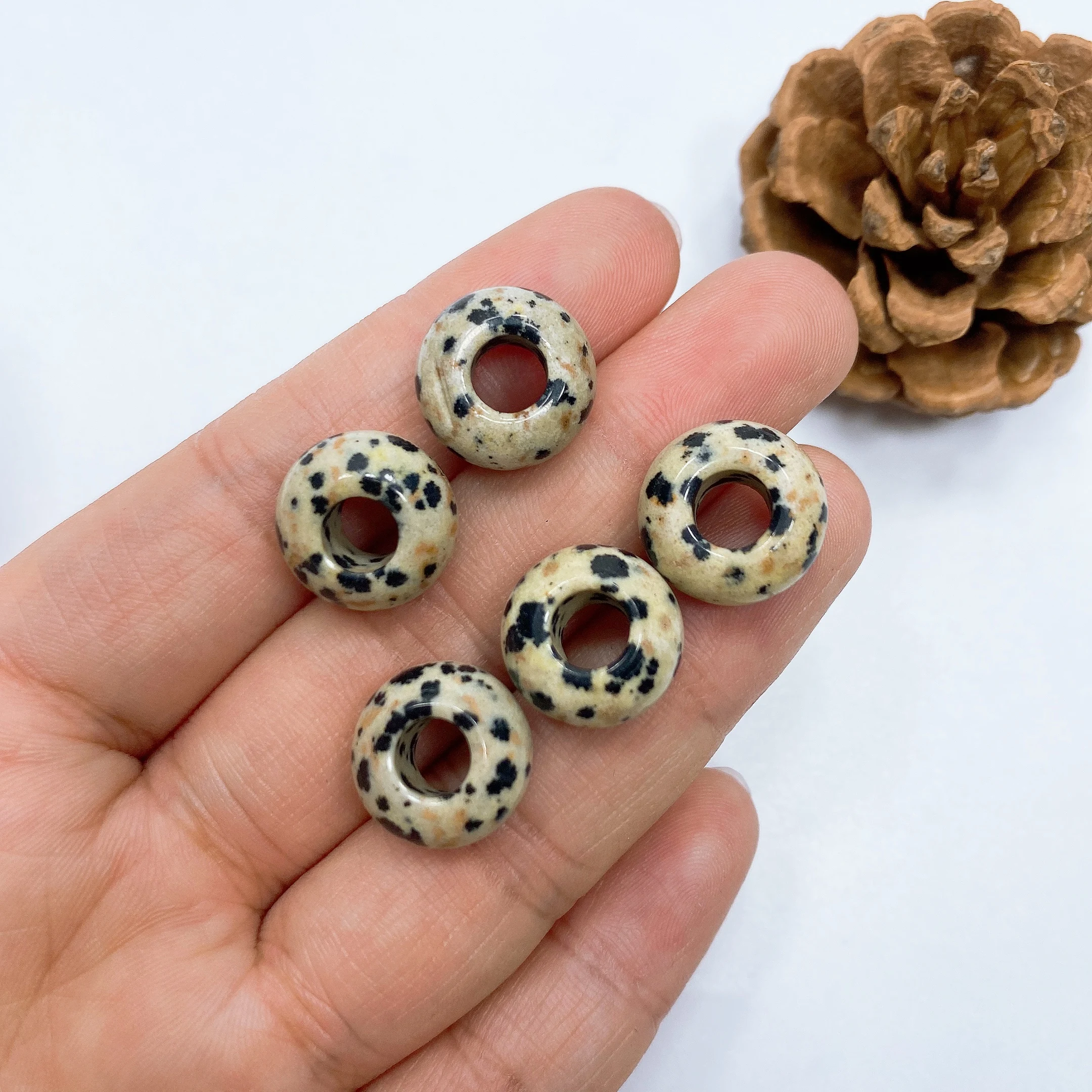 

Розовый кварц аметист бусины 14 мм