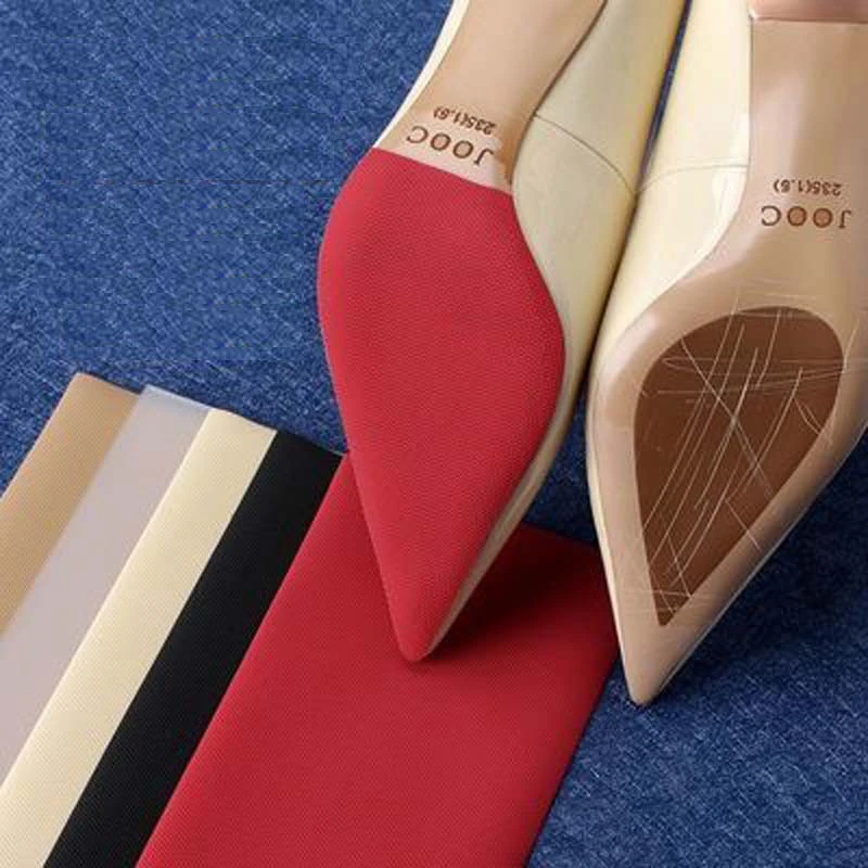 

Women Shoe Soles for Repair Protector High Heel Sole Outsole Rubber Anti Slip Care Cover Replacement Sticker Diy Cushion Patch