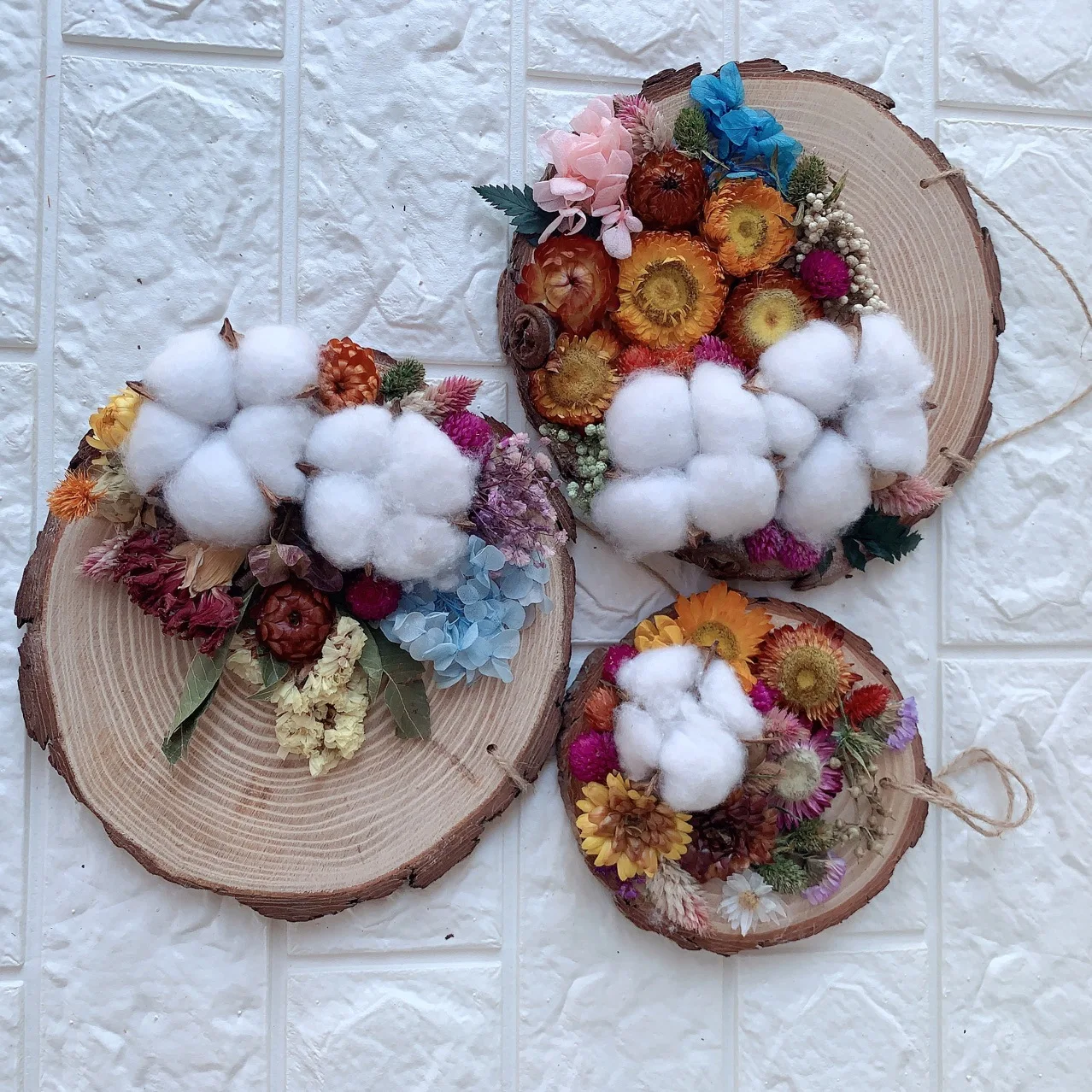 

Creative wood chips DIY Creative handmade material bag Christmas decoration Home decoration wedding decor