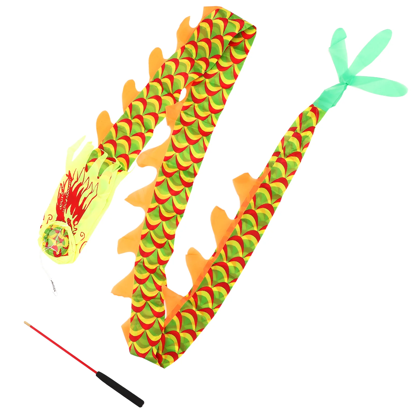 

Ribbon Dragon Dance Chinese Streamertoy Kids Festival Fitness Decorative Children Funny Twirling Decorations Year New Hanging