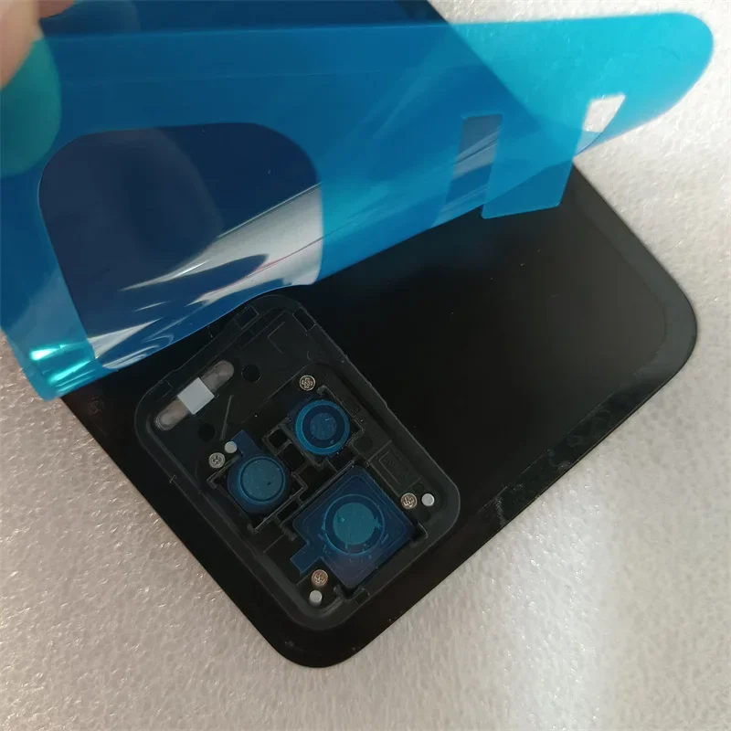 Задняя крышка аккумулятора для Xiaomi Poco F4 22021211RG 22021211RI 3D стеклянная панель задняя