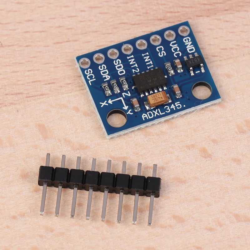 ADXL345 GY-291 3-осевой цифровой модуль ускорения гравитационного наклона Передача IIC/SPI