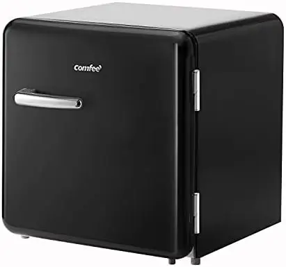 

Ретро-холодильник COMFEE серии Solo, 3,3 кубических футов, гладкий внешний вид, обшивка бедер, энергосбережение, регулируемые ноги, температура