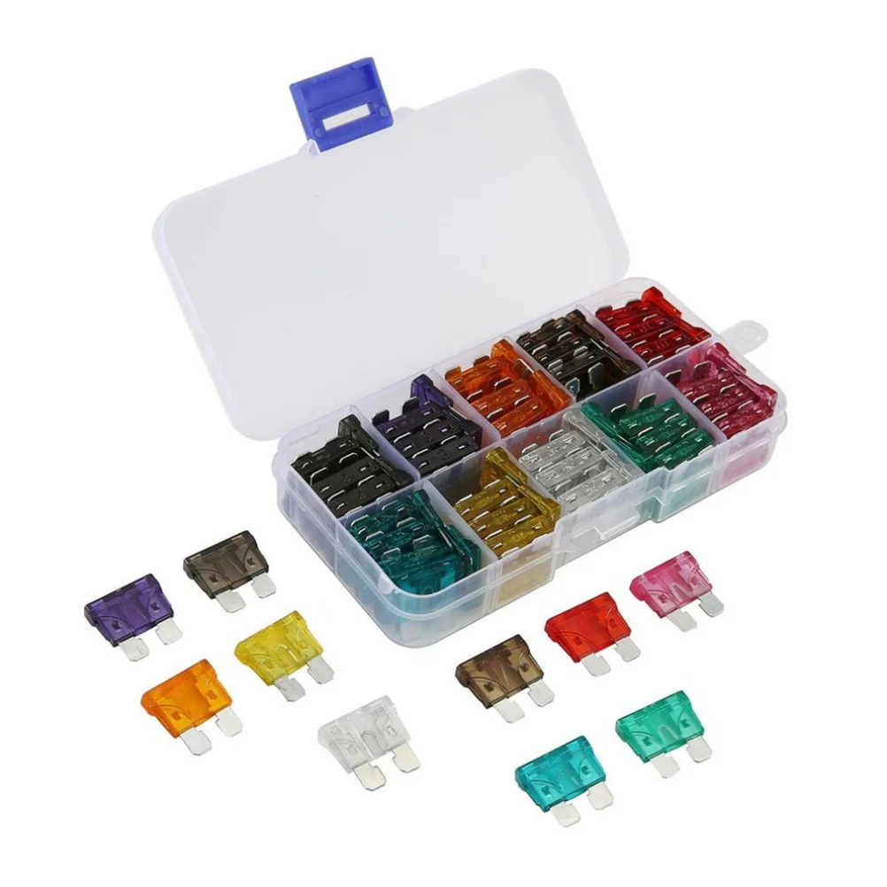 

100pcs Car Fuse Professional Medium Proof Practical Fuse Car Fuse for Vehicle