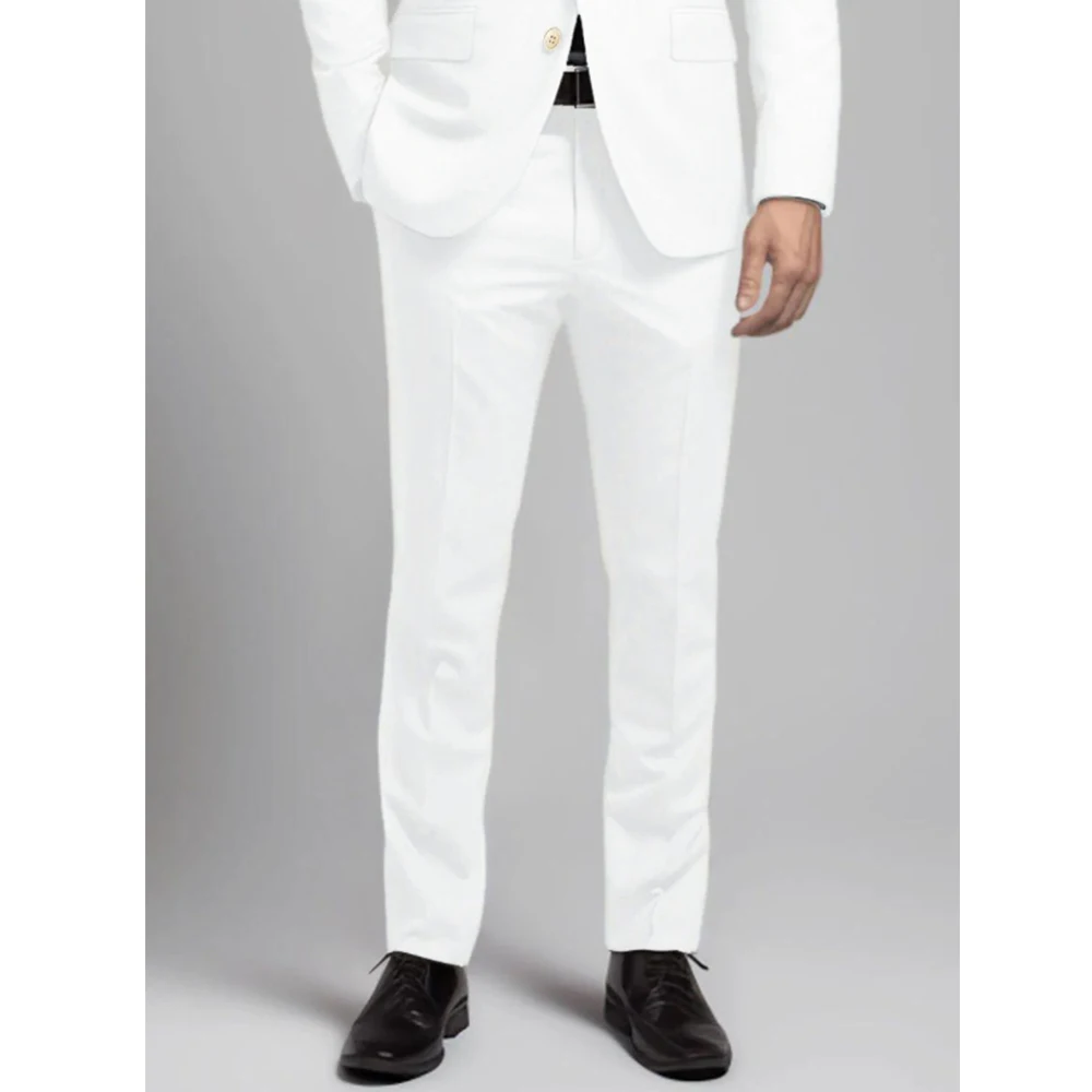 Мужской Однобортный Костюм Комплект Из Двух Предметов