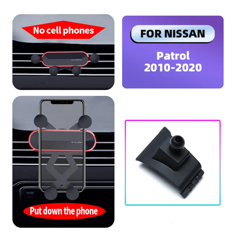 

Автомобильный держатель для Nissan патруль Y62 Armada 2010 2011 2012-2013 GPS гравитационная подставка специальный кронштейн для навигации