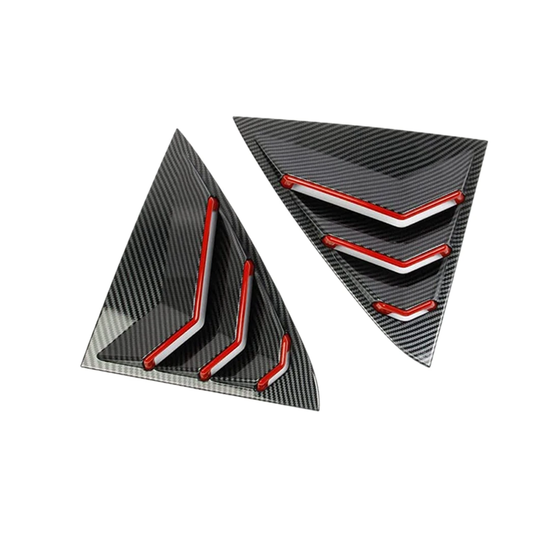 

Боковые оконные жалюзи, овальные жалюзи, обшивка из АБС для 300/300C 2011-2022, карбон