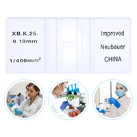 hemocytometer blood cell counting chamber for neubauer improved blood laboratory supplies