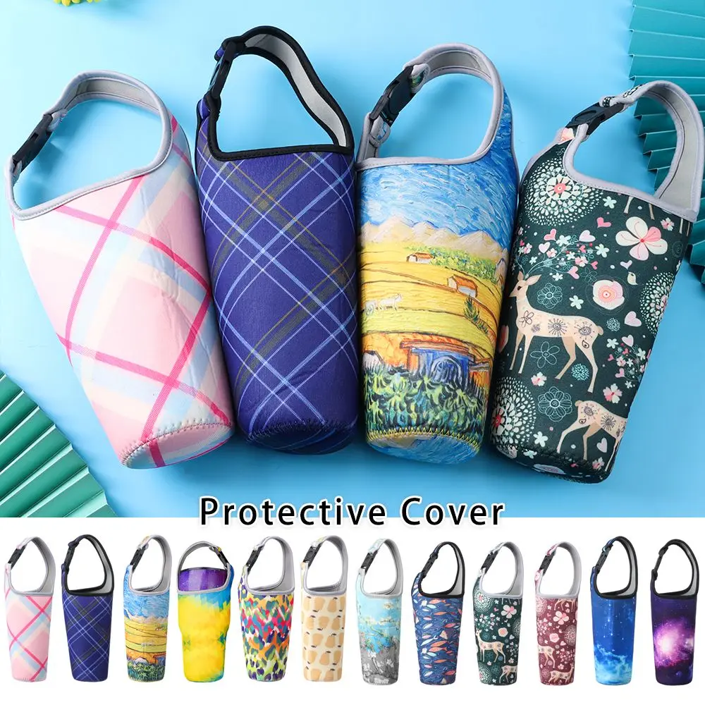 

Экологичные аксессуары, сумка-неваляшка, переноска, портативный держатель для кружки, сумка для бутылки с водой, сумка для напитков, рукав для чашки