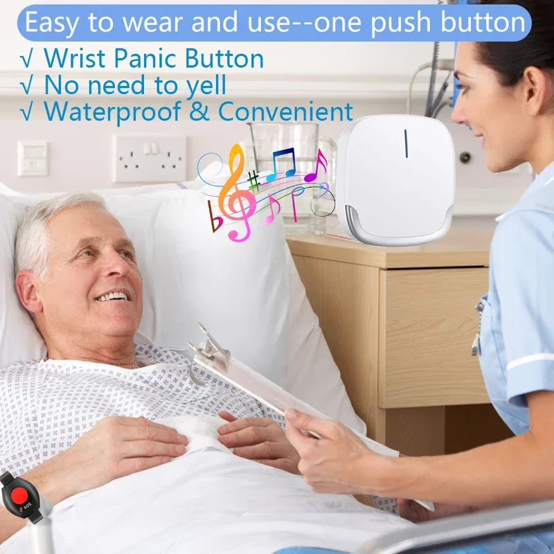 Система оповещения QWICALL для медсестер беспроводной пейджер людей с
