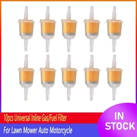 universal 10pcs inline gasfuel filter 6mm 8mm 14 for lawn mower small engine auto accessories motorcycle accessories oil