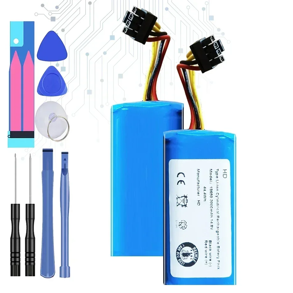 Аккумулятор 2800 мАч для Proscenic Cocoa Smart 780T 790T 880L Summer P1S P2S P3 Jazz Kaka Robot Cleaner Li-Ion