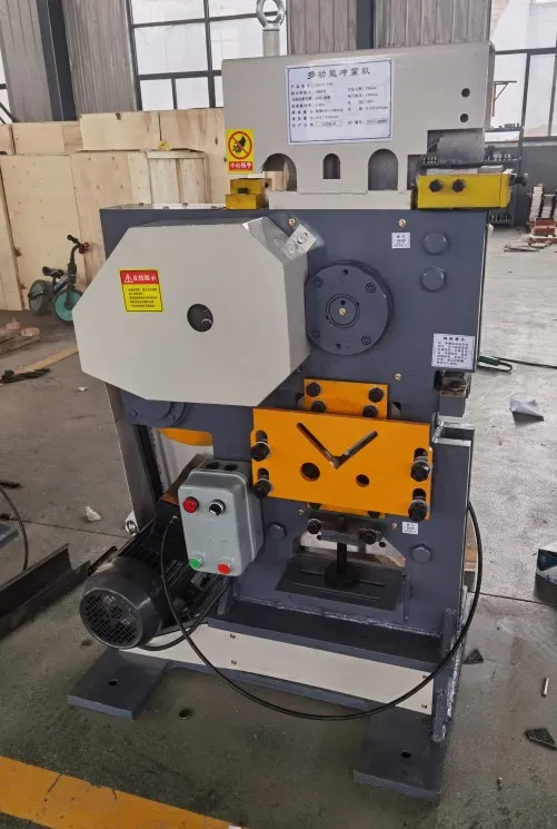 

China Supplier Electric Combined Metal Punching and Shearing Machine